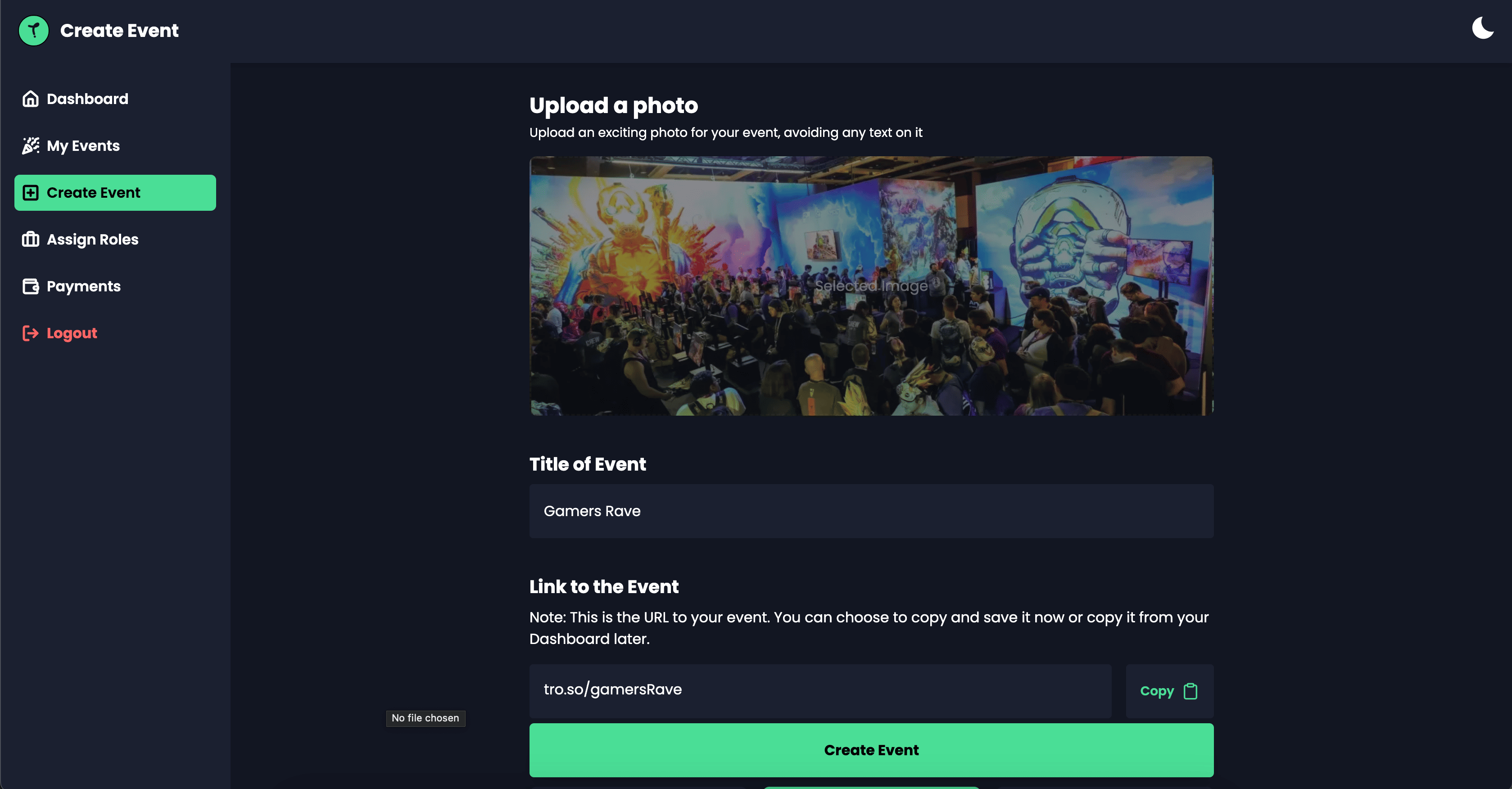 Effortless Event Hosting